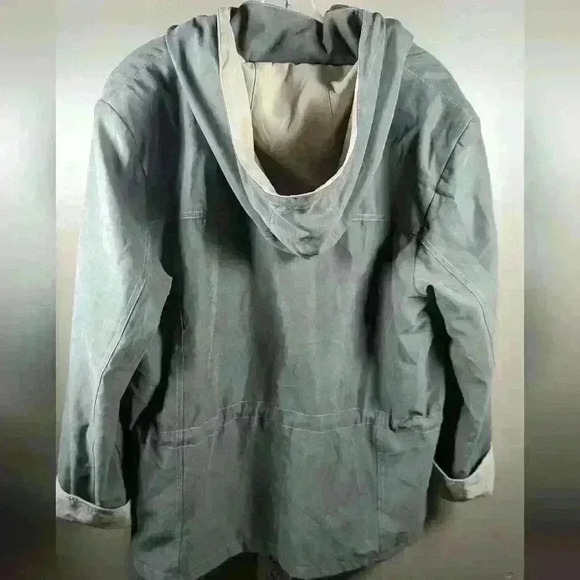 Womens Faux Suede TanJay  Wind Breaker - Size XL - Picture 4 of 11